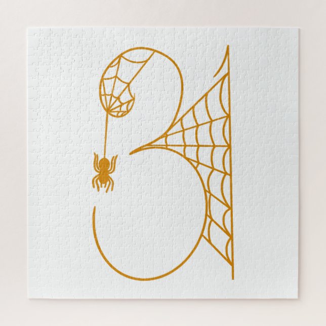 Halloween Day 31 Spider Webs Jigsaw Puzzle (Vertical)