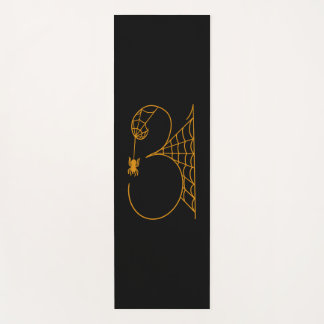 Halloween Day 31 Spider Webs Yoga Mat