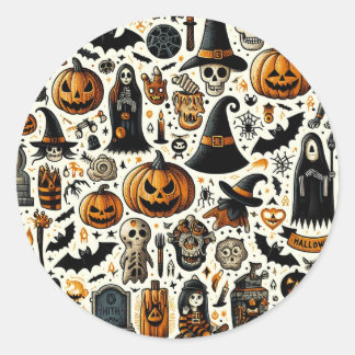 Halloween Day is a learning office sticker