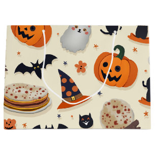 halloween day large gift bag