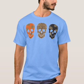 Halloween Day Of Dead Skull T-shirt 3505