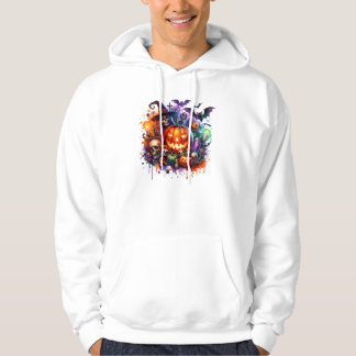 halloween day pumpkin cute hoodie