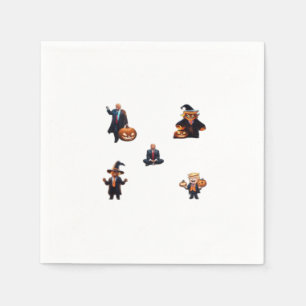 Halloween Day - Trumpkin Classic Napkin