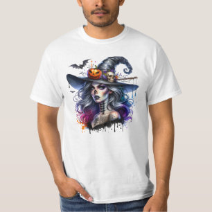 halloween day - witch scary ghost T-Shirt
