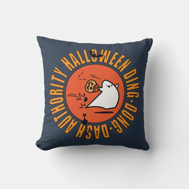 Halloween DDD authority emblem Cushion (Front)