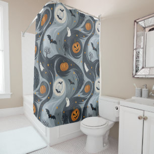 Halloween Death Night Shower Curtain