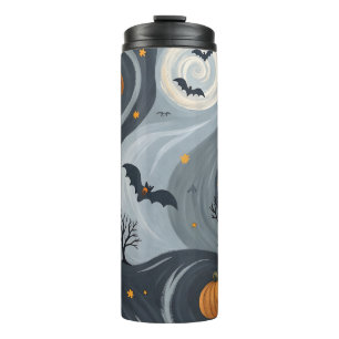 Halloween Death Night Thermal Tumbler