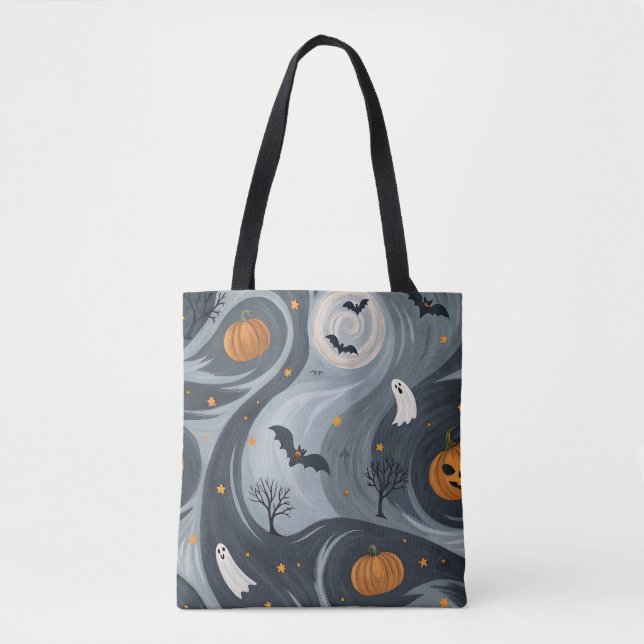 Halloween Death Night Tote Bag (Front)