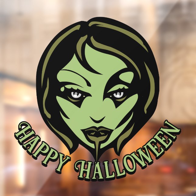 Halloween Decals Personalised Zombie Window Decals (Sheet 2)