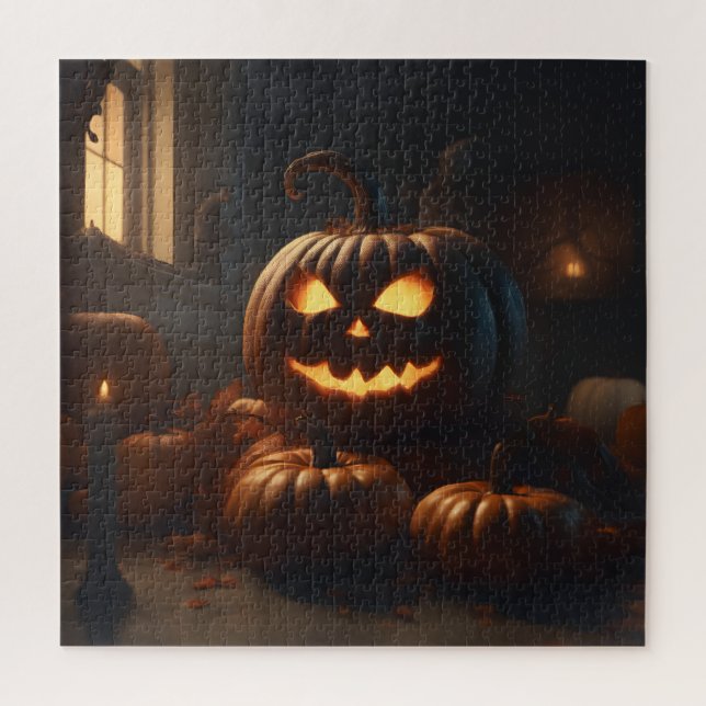 Halloween decor design jigsaw puzzle (Vertical)