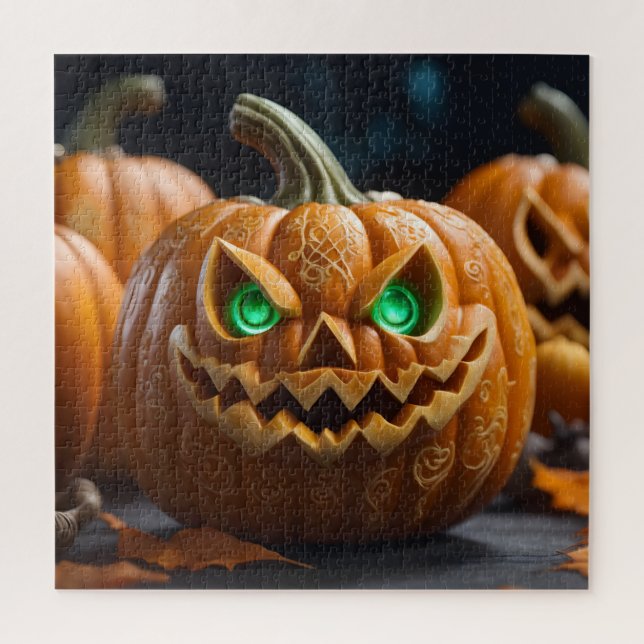 halloween decor design jigsaw puzzle (Vertical)