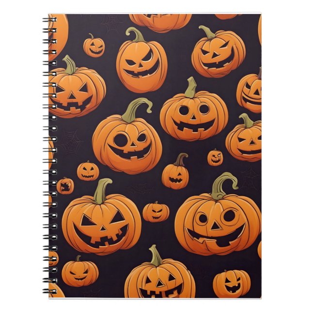 halloween decor design notebook (Front)