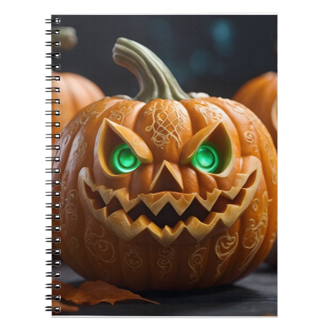halloween decor design notebook (Front)