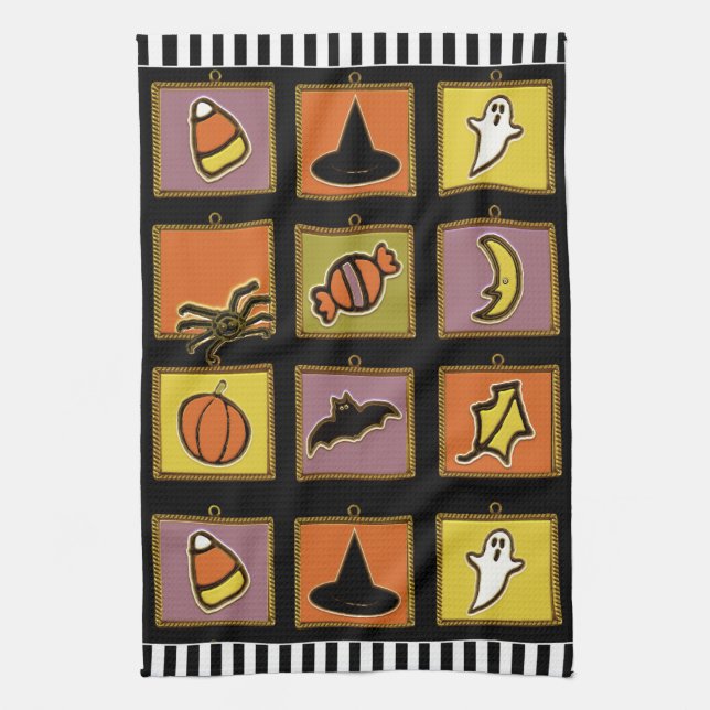 Halloween Decor kitchen towel (Vertical)
