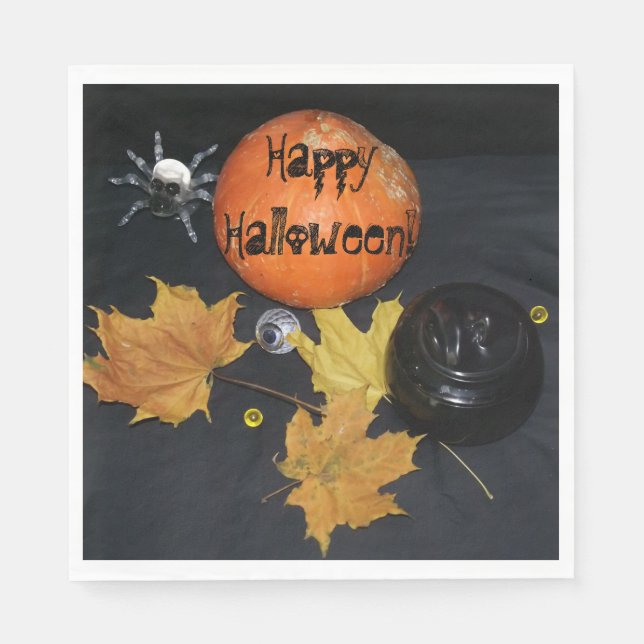 Halloween decor napkin (Front)