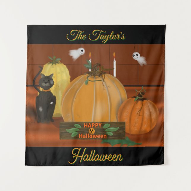 Halloween Decor  Tapestry (Front)