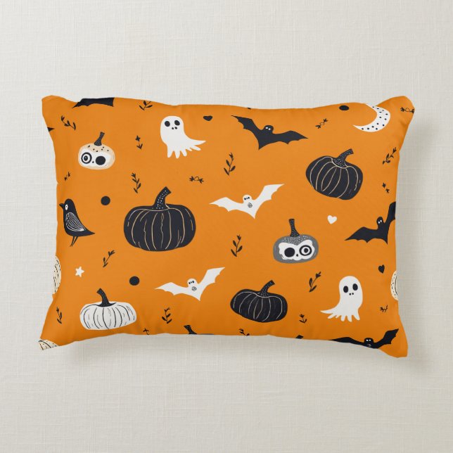 Halloween  decorative cushion (Back)