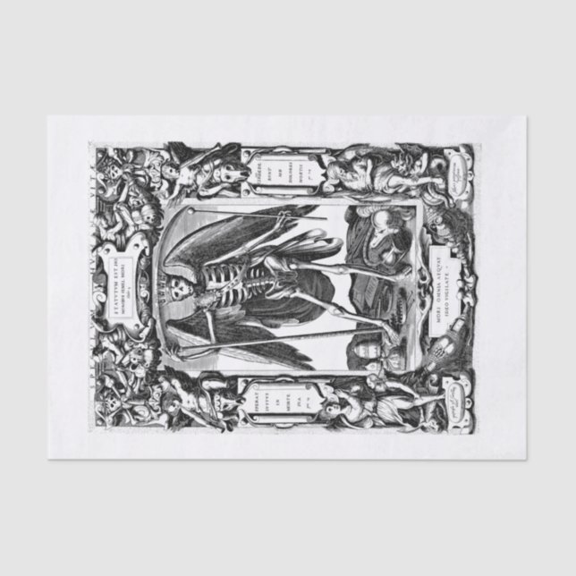 Halloween decoupage art tissue paper (Front)