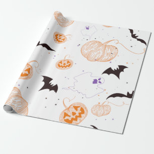 Halloween Delights Wrapping Paper