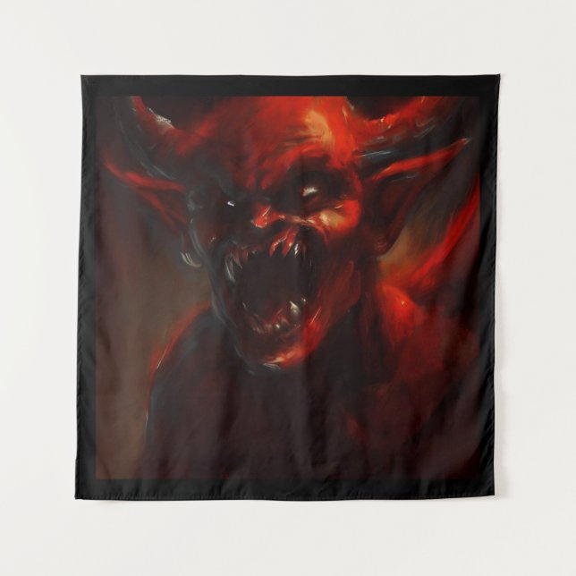 Halloween - Demon 4 Tapestry (Front)