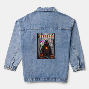 Halloween Denim Jacket