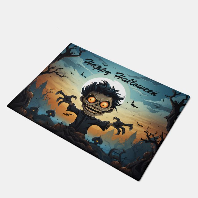 Halloween Design Doormat (Angled)