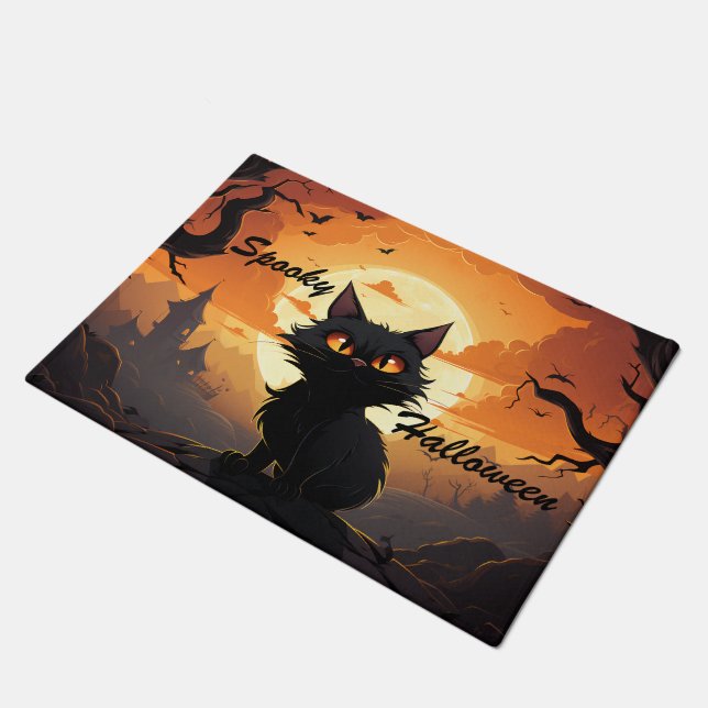 Halloween Design Doormat (Angled)