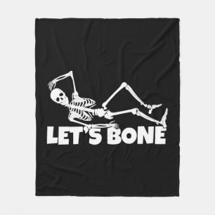 Halloween Design for Adult Humour Lovers Fleece Blanket