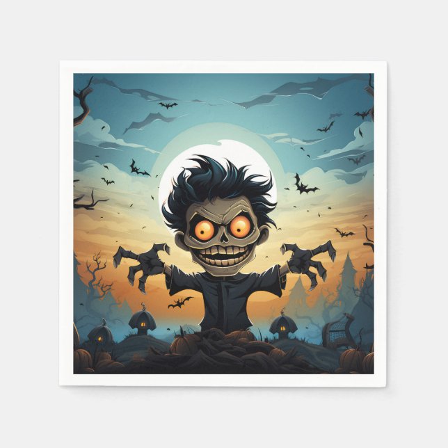 Halloween Design Napkin (Front)