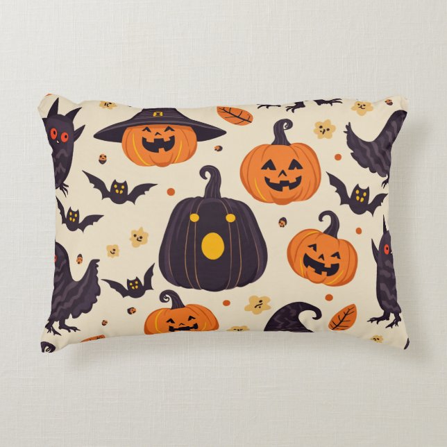 Halloween design pillow (Front)