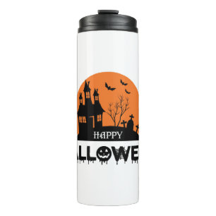 halloween design    thermal tumbler