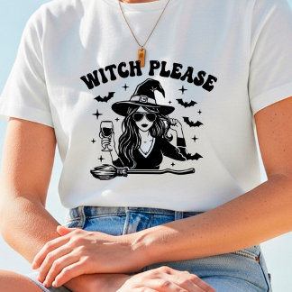 Halloween design "Witch Please" Fun T-Shirt