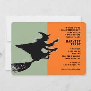 Halloween Dinner Party Invitation