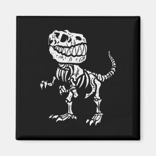 Halloween Dino Skeleton Trex Boys Kids Toddler You Magnet