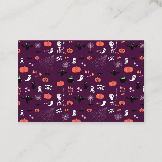 Halloween Discount Card (Front)