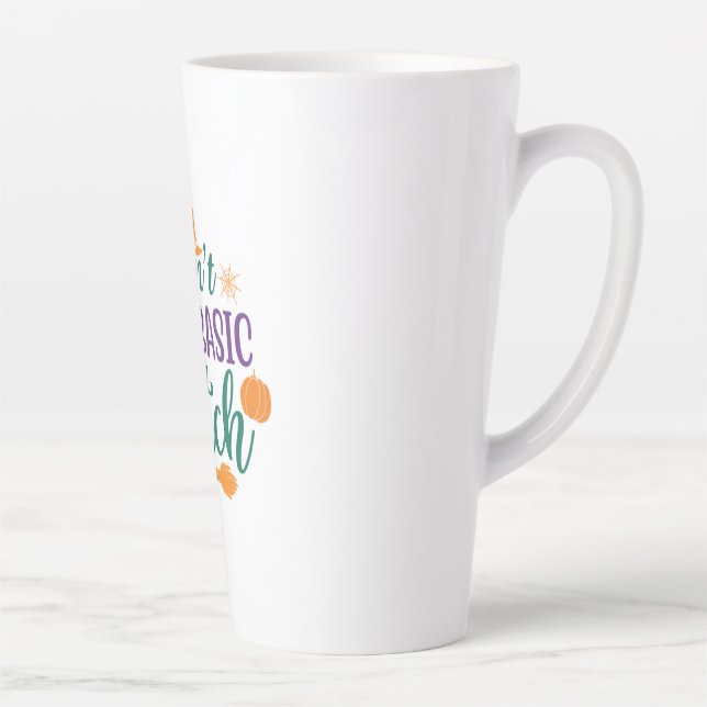 Halloween Do Not Be A Basic Witch Latte Mug (Right)