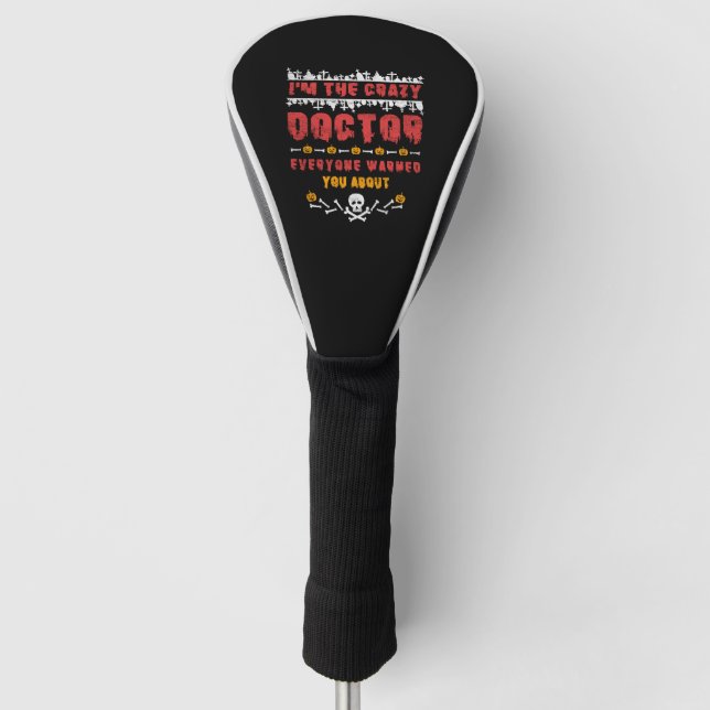 Halloween Doctor Golf Head Cover (Front)
