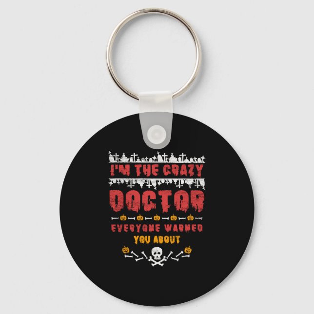 Halloween Doctor Key Ring (Front)