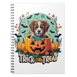 Halloween Dog  1 Notebook