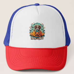Halloween Dog  1 Trucker Hat
