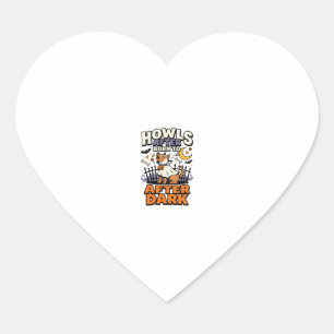 Halloween Dog Boo Crew (5) Heart Sticker