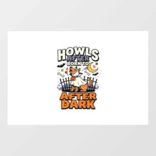 Halloween Dog Boo Crew (5) Window Cling
