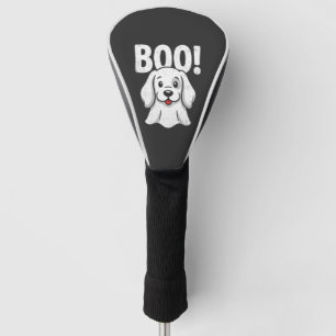 Halloween Dog Boo Cute Puppy Ghost Design Golf Head Cover