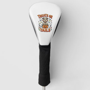 Halloween Dog Candy Mischief Golf Head Cover