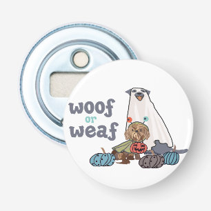 Halloween Dog Coaster Bottle Opener