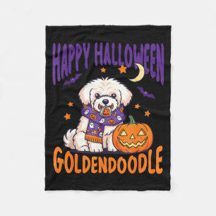Halloween Dog Ghost Dog Dog Mum Halloween Fleece Blanket