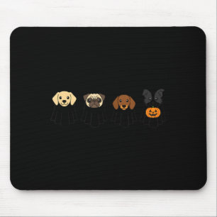 Halloween Dog Ghosts Pug Lab Dachshund Terrier Mouse Mat
