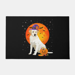Halloween Dog Labrador Retriever Trick Or Treat Doormat