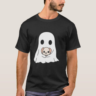 Halloween Dog Lover And Sheet Ghost Cute Dogs Ghos T-Shirt