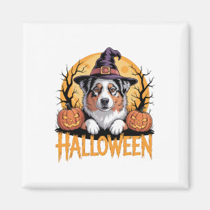 Halloween Dog Lover's Fun Mood Costume For Parties Magnet